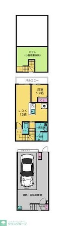 ガレージハウス ファイブワンの物件間取画像